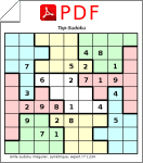 Gebiets-Sudoku zum Herunterladen im PDF-Format.