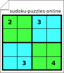 Print sudoku 4x4.